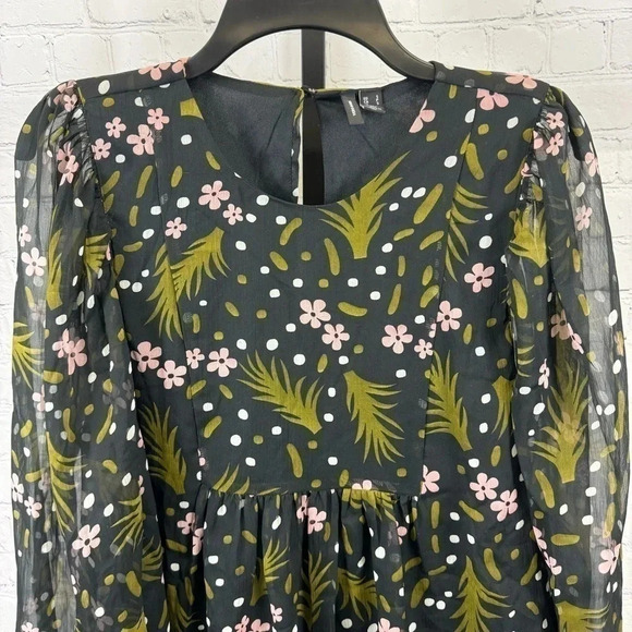 Vero Moda Floral Blouse Size Small - Picture 8 of 8